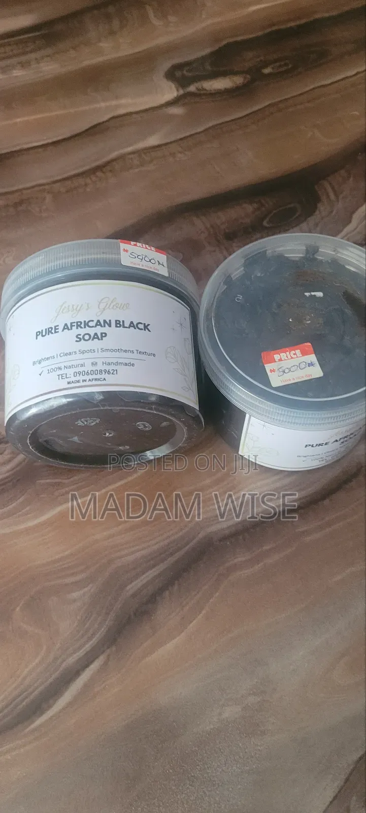 Jessy's Glow ( Pure African Black Soap )