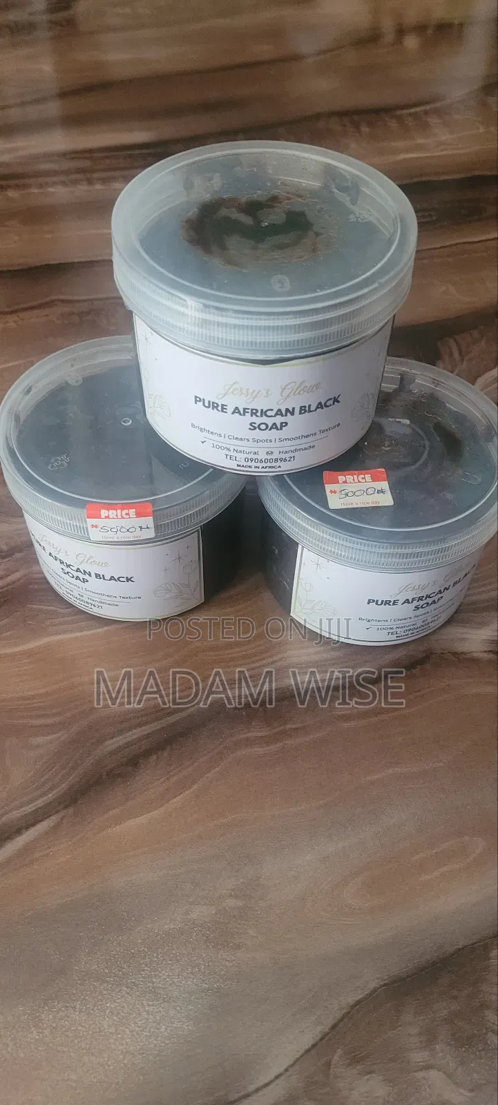 Jessy's Glow ( Pure African Black Soap )