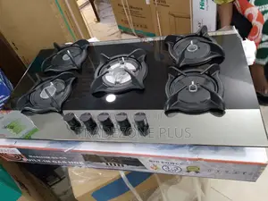 Image Full-Width Gas Hob With Five Flame Hobs