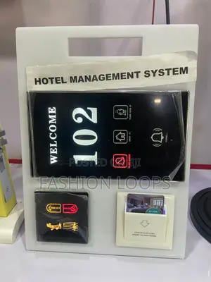 Hotel Room Number Plate. Complete Set