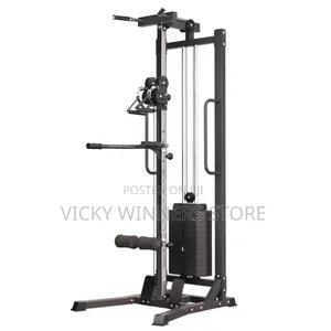 American Fitness Single Dual Pulley Cable Machine