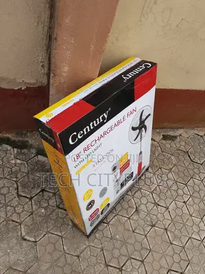 Century Rechargeable Fan 18" for Bedroom and Living Room