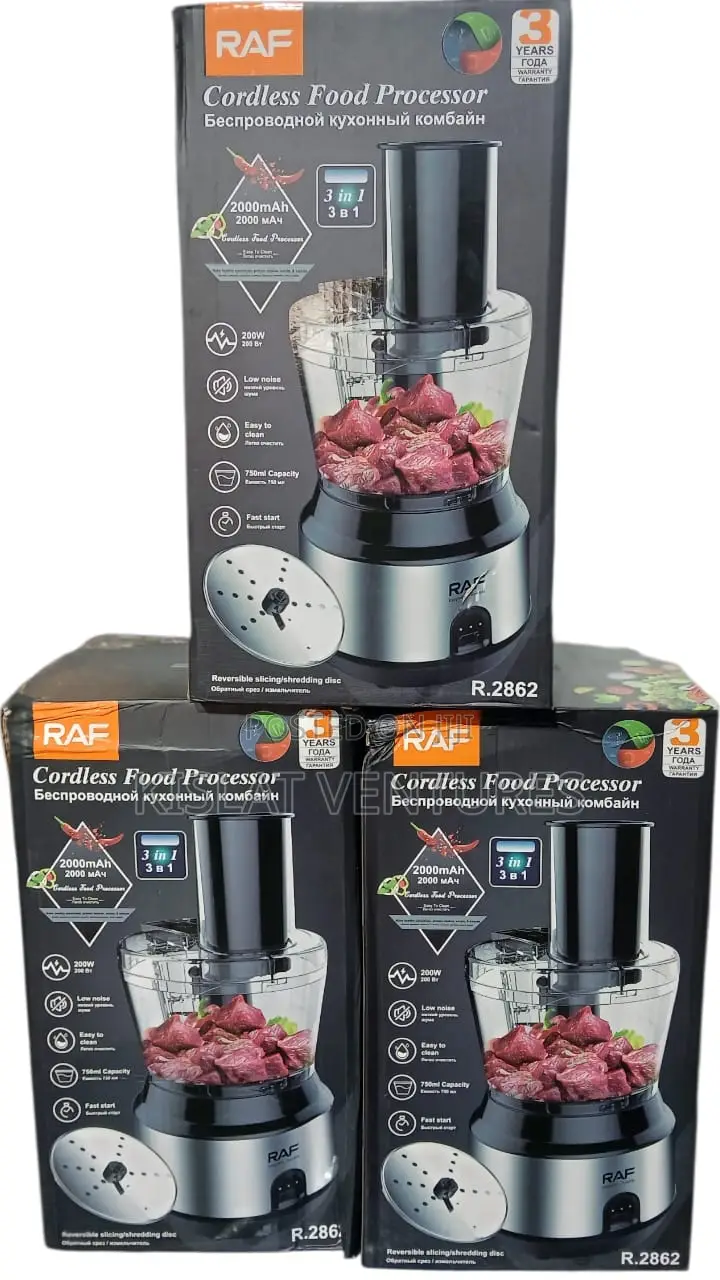 Raf 3 in 1 Cordless Mini Food Processor