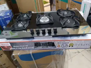 Image Built-in Gas Hob With Expanded Cooking Coverage