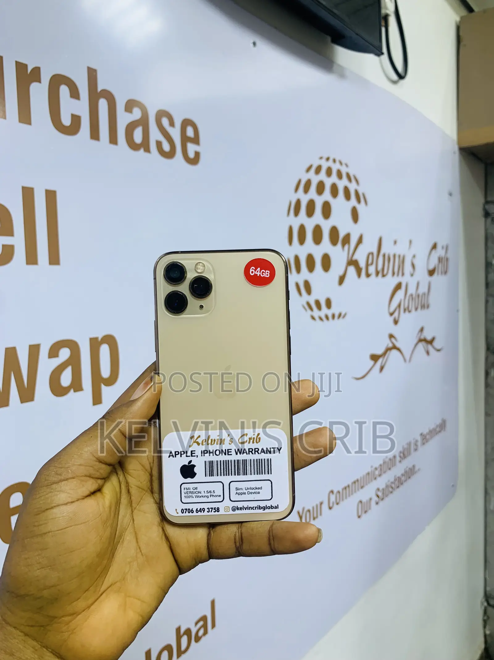 Apple iPhone 11 Pro 64 GB Gold