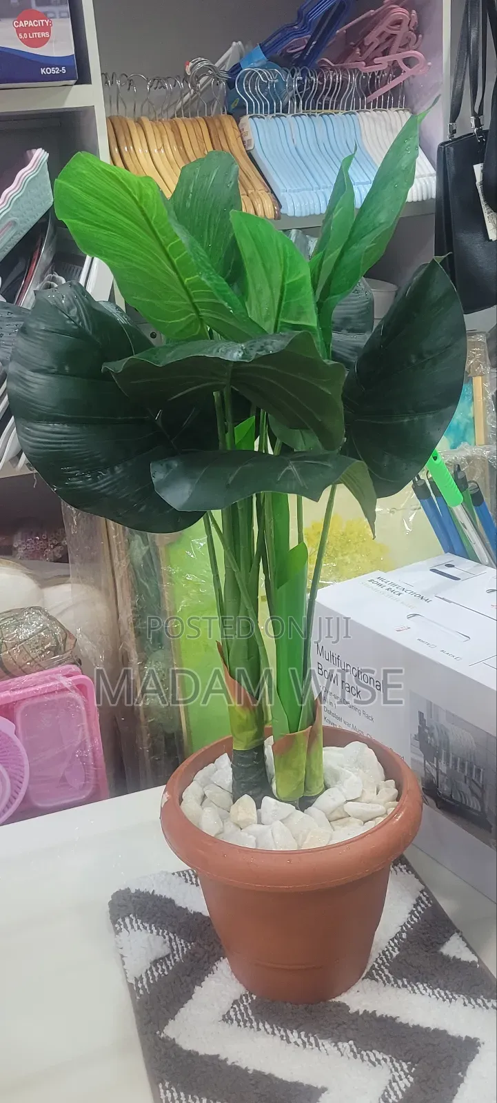 Artificial Flower and Vase Set.