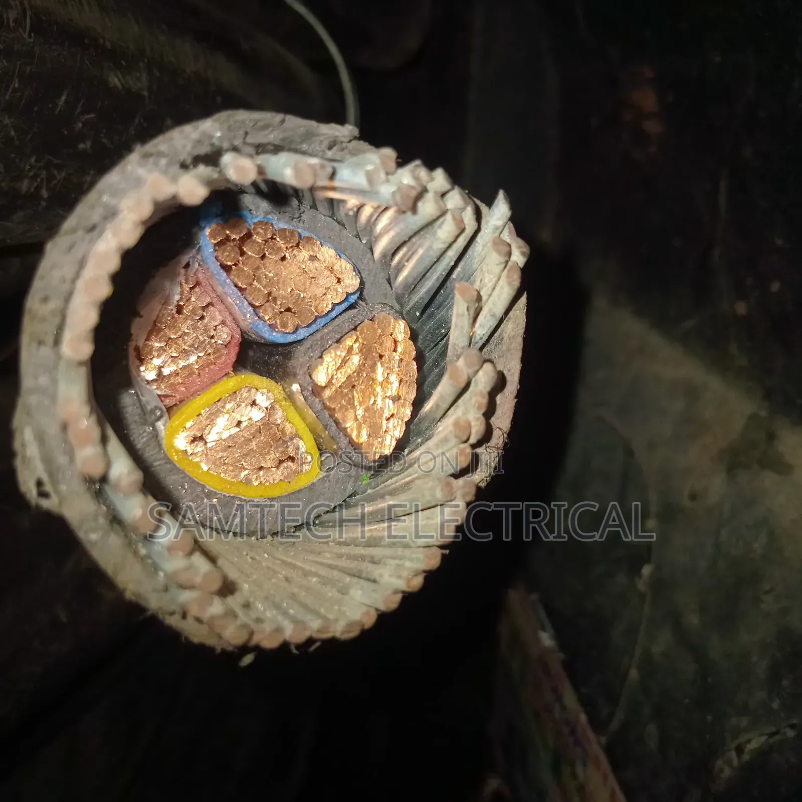 4x120mm2 Armoured Cable Bicc