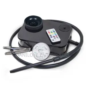 Portable Acrylic Shisha Pot Hookah With Led Light