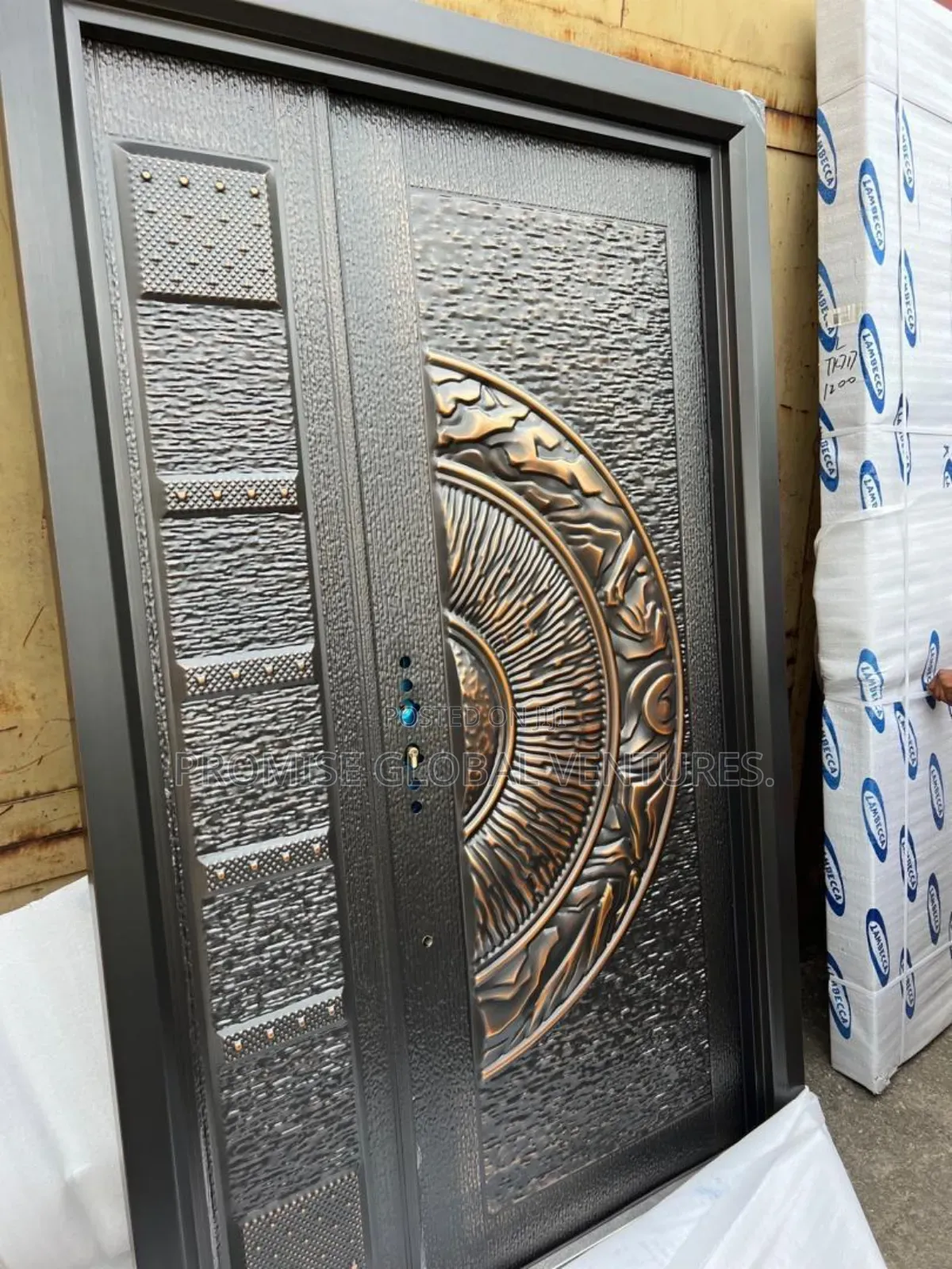 Copper Cast Door