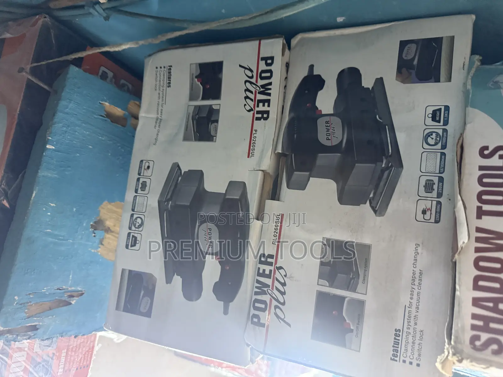 Power Plus Pl0260sul Finishing Sander Shadow Tools