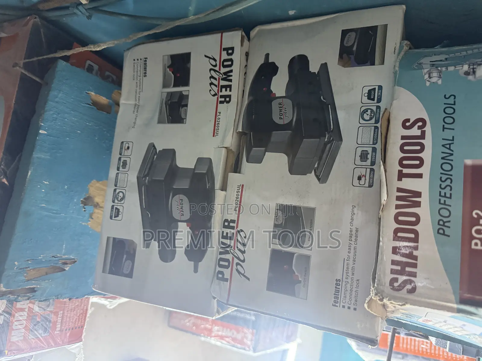 Power Plus Pl0260sul Finishing Sander Shadow Tools