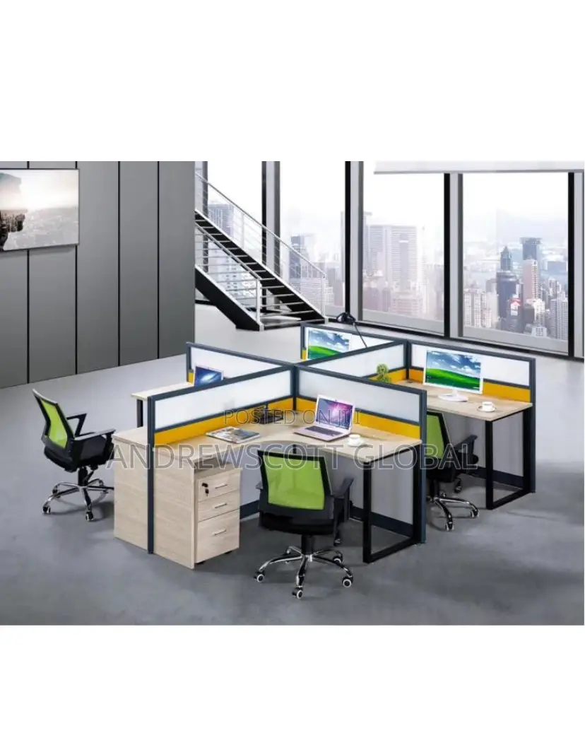 Brand New Imported Workstation Table by 4