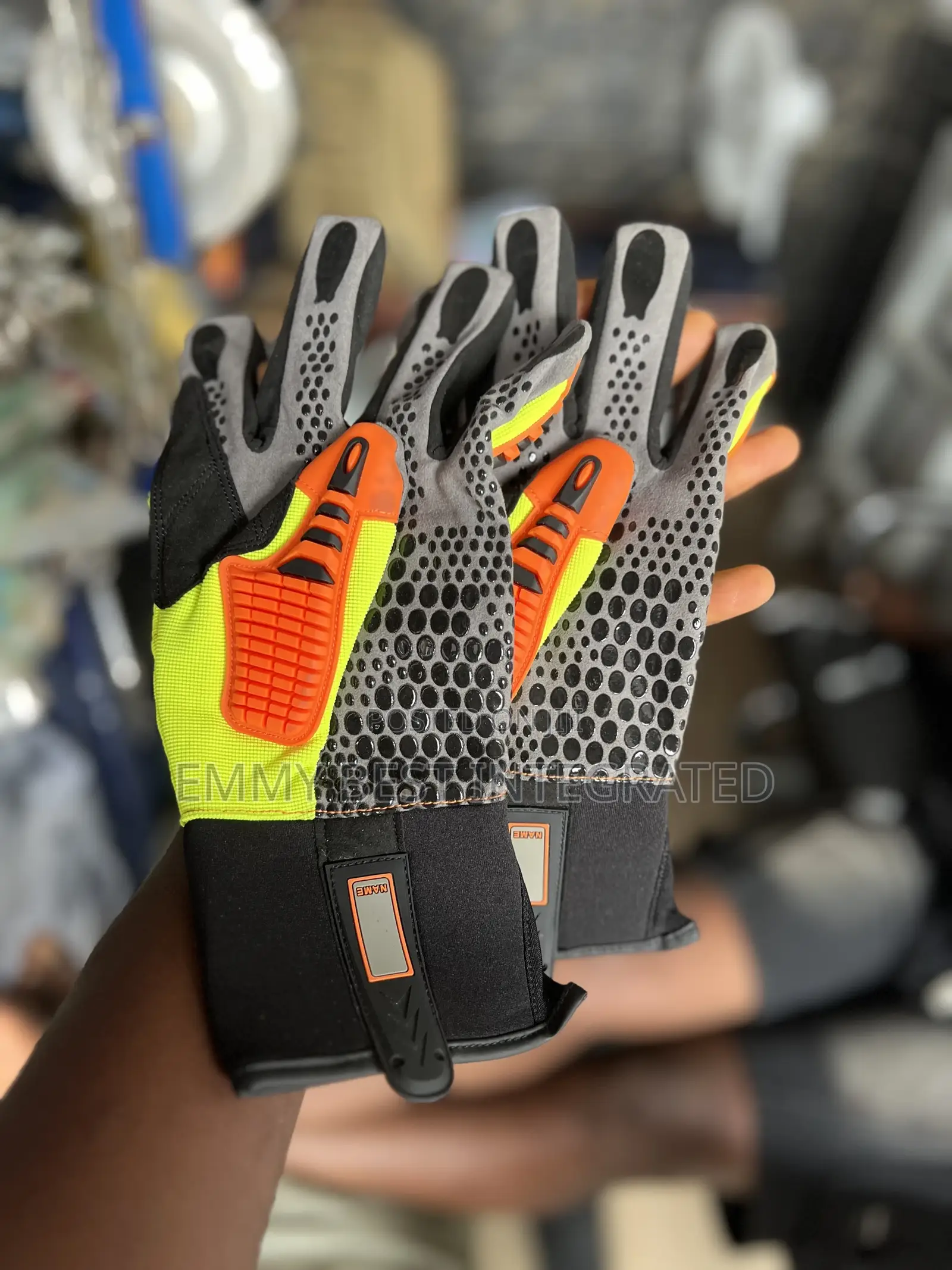 Mc-Hill Impact-Resistant Work Gloves