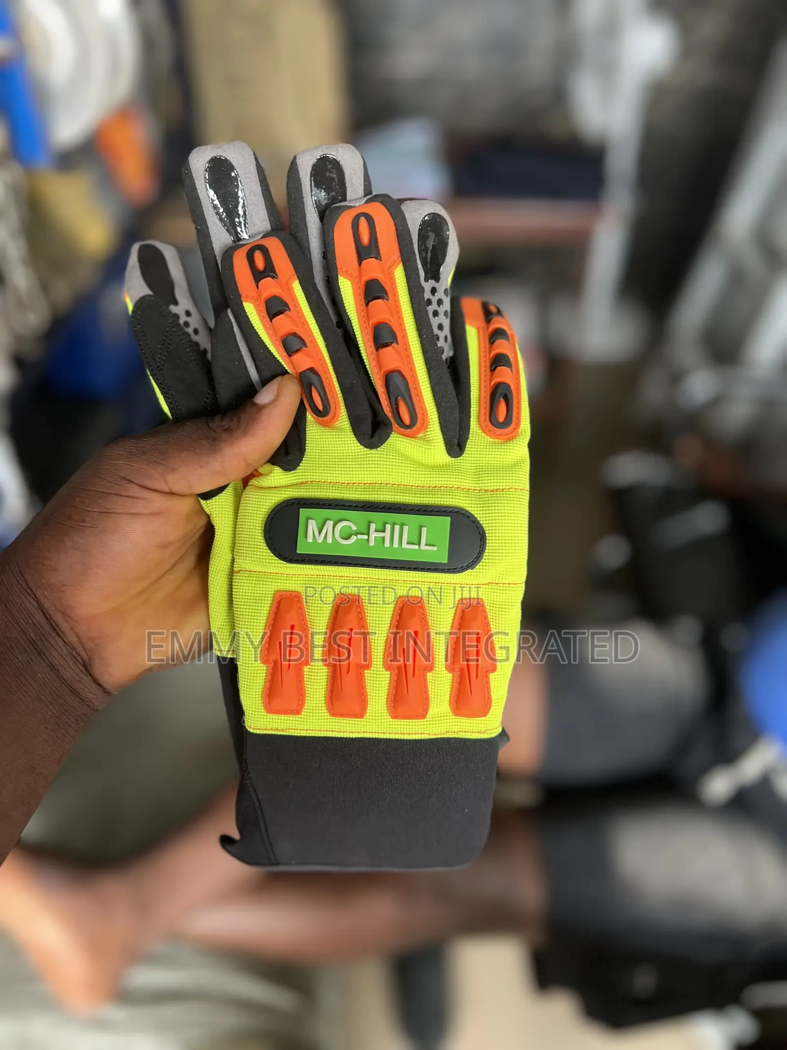 Mc-Hill Impact-Resistant Work Gloves