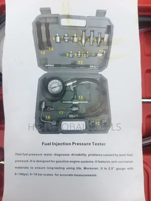 Fuel Injection Pressure Tester