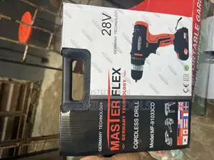 Master Flex 28v Cordless Screwdriver Drill, Model Mf-91033cd