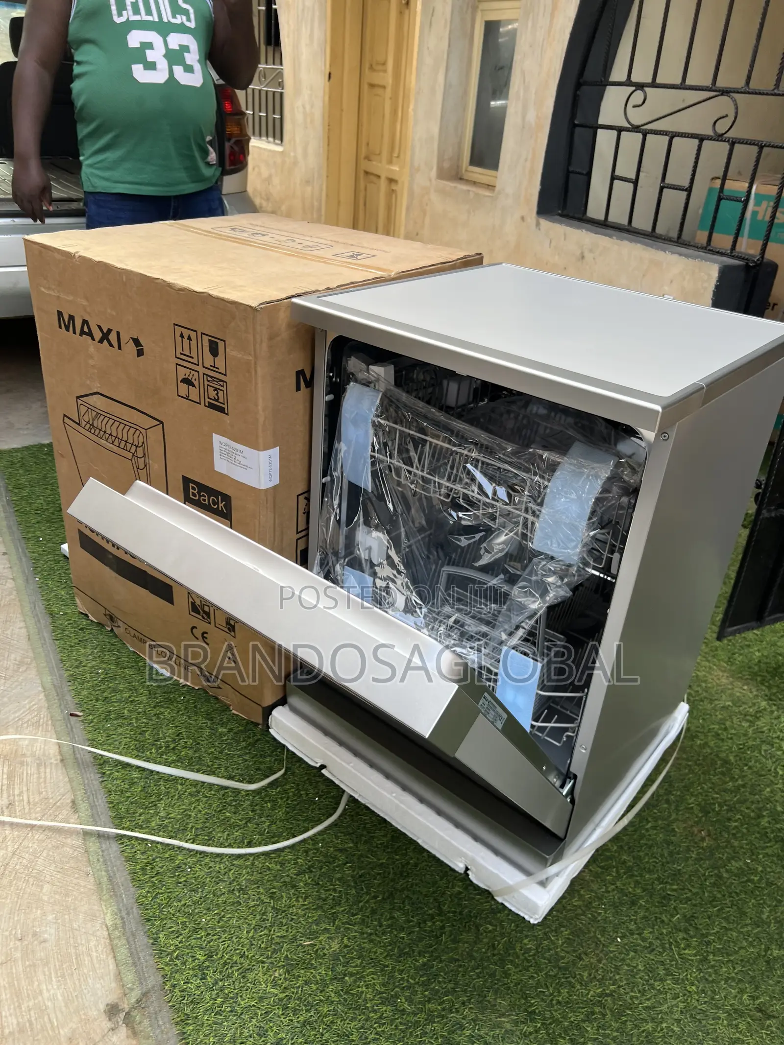 Maxi Dish Washer Wqp12-5201m Durable Stainless Interior