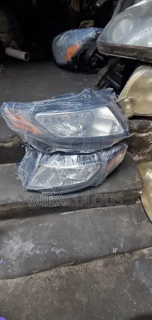 Headlight Lincoln MKS 2015 Model Set