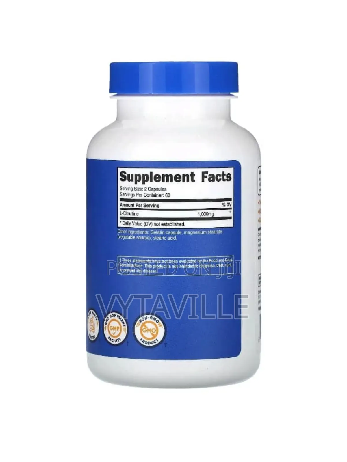 Nutricost L Citrulline Capsules X 120