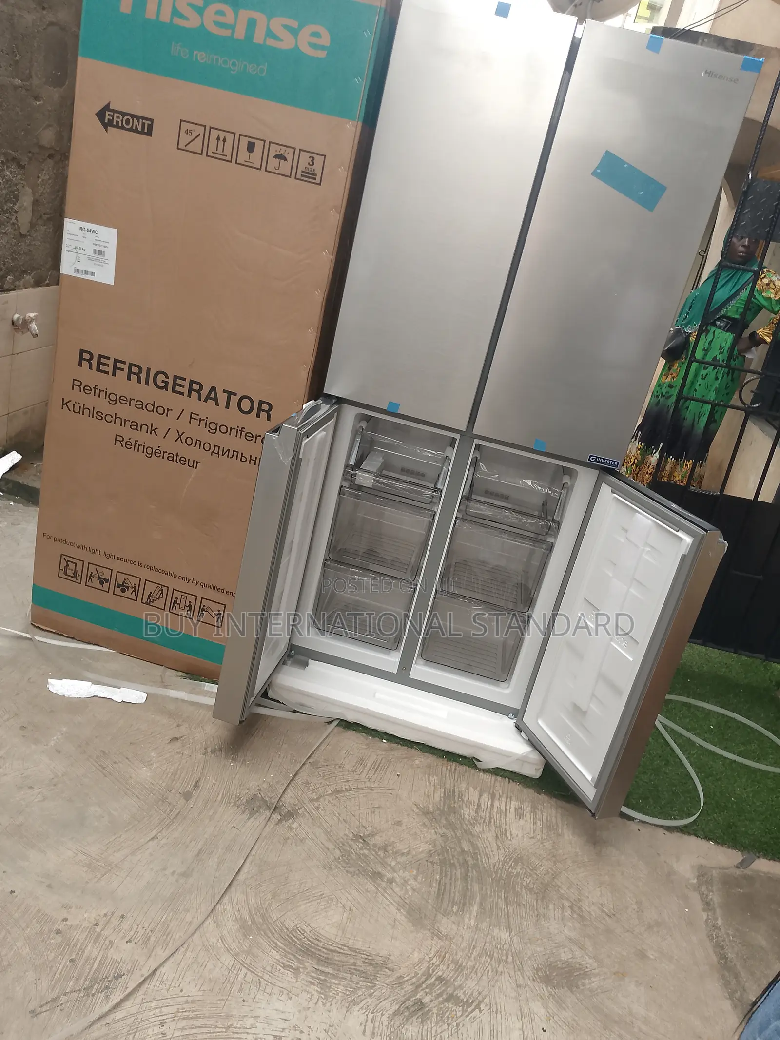 Hisense 427l Fridge – Perfect for Home/Office