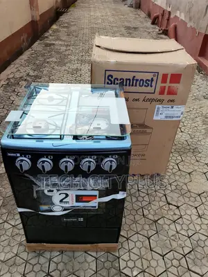 Scanfrost Sfc5401b 4-Burner Gas Cooker for Home Use