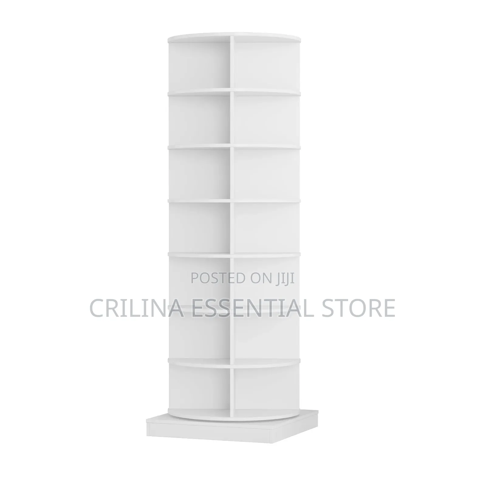 360 Rotating Modern Tall Shoe Rack 7 Layer.