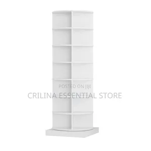 360 Rotating Modern Tall Shoe Rack 7 Layer.