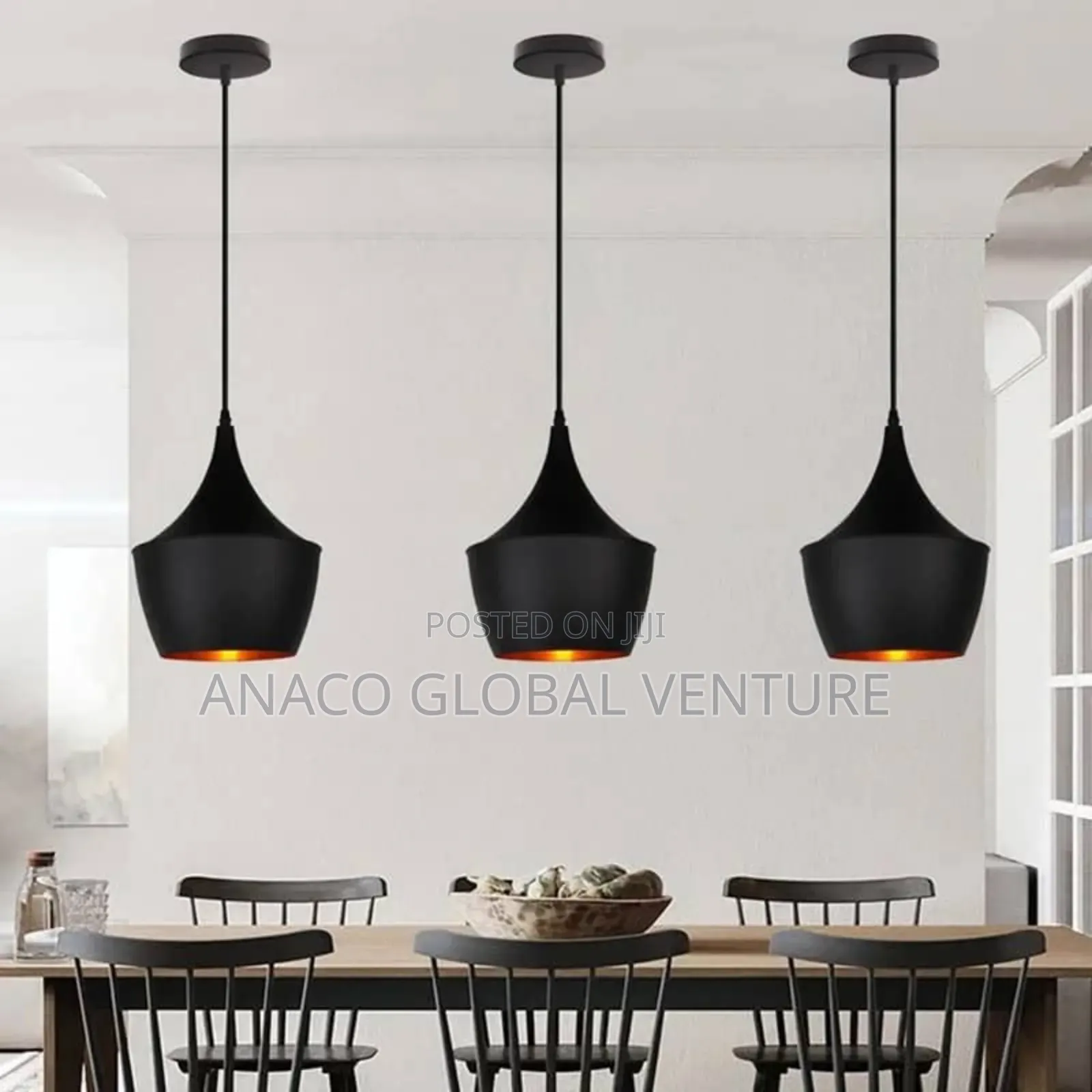 Classic Single Pendant Light With Bulb