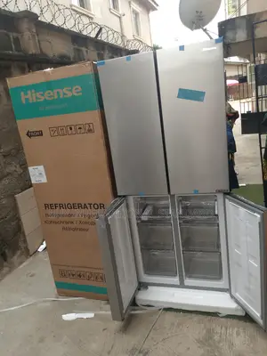 Hisense Cross Door 427l Refrigerator – Silver