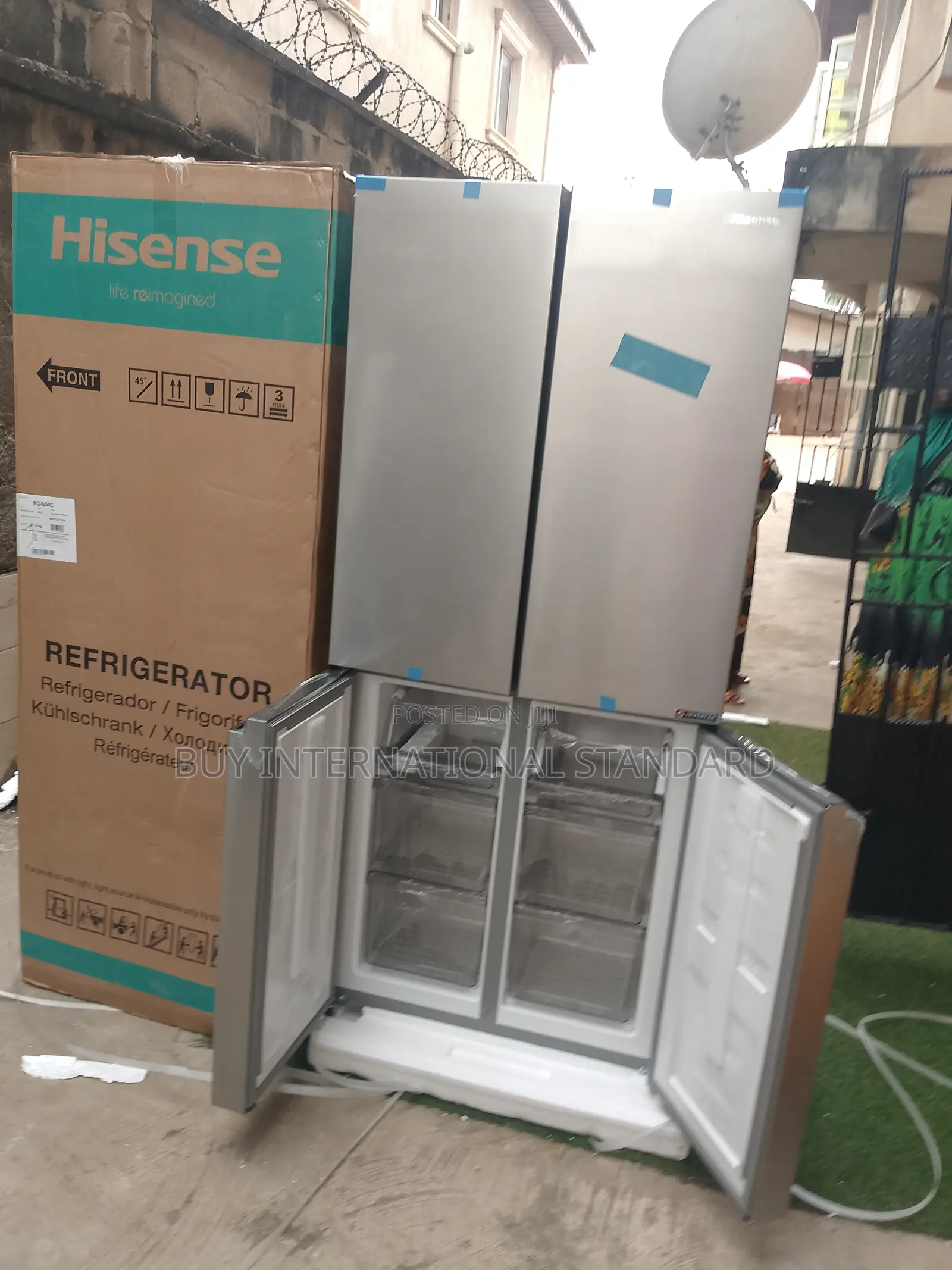 Hisense 427l Refrigerator – Spacious Cross Door