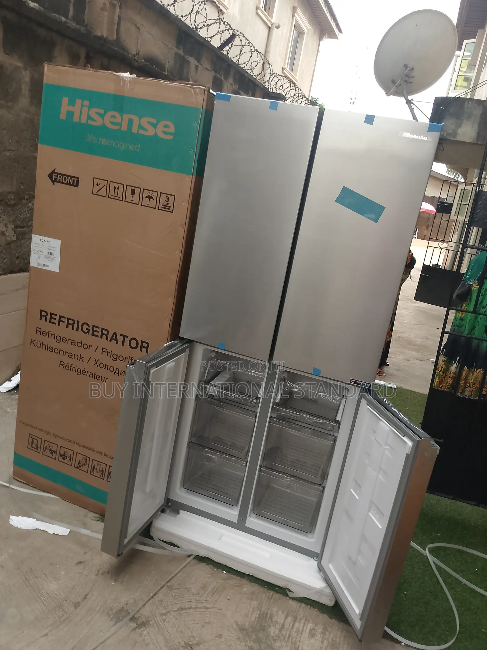 Hisense Cross Door 427l – Excellent Performance