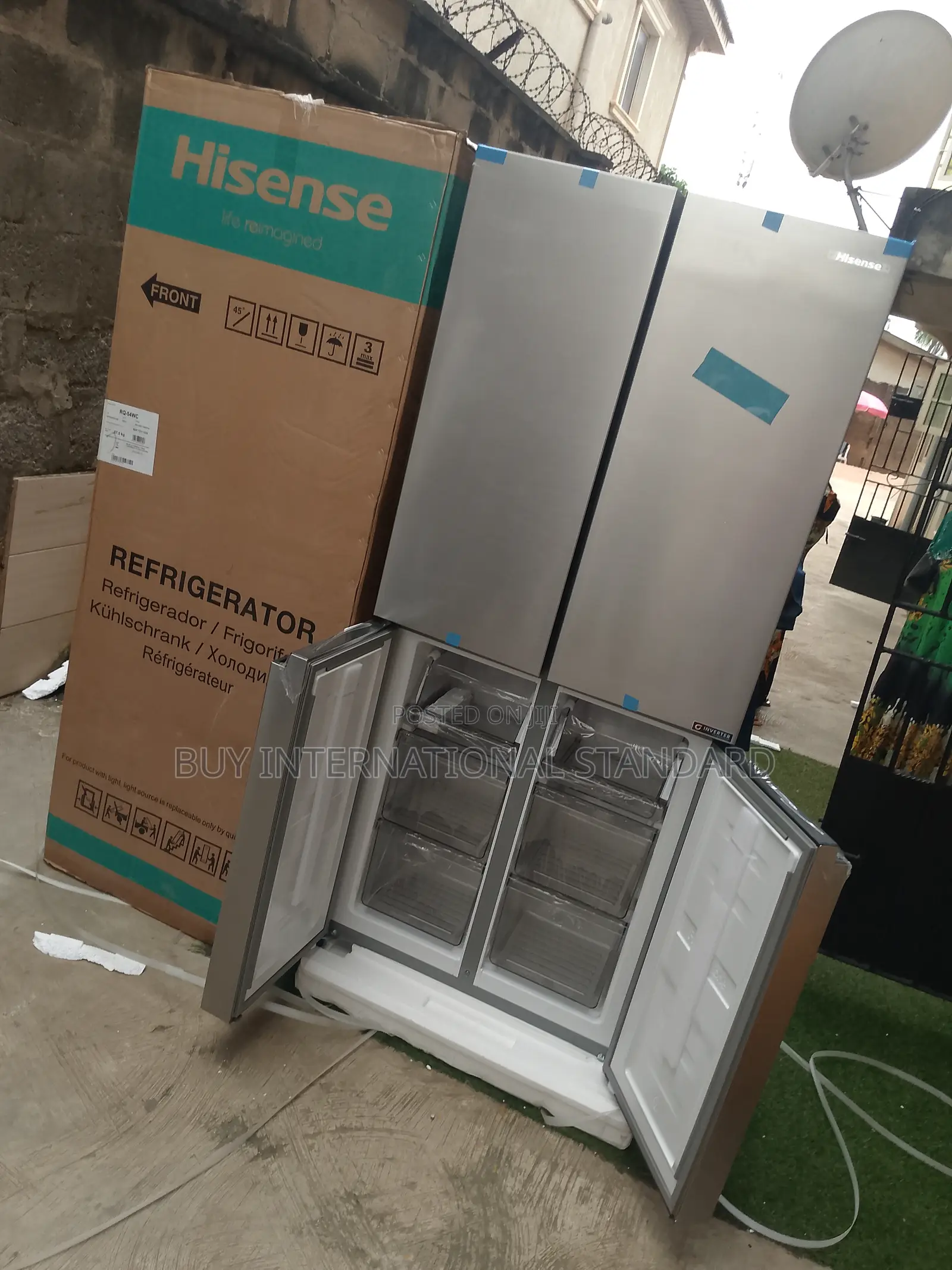 Hisense Cross Door 427l – Excellent Performance