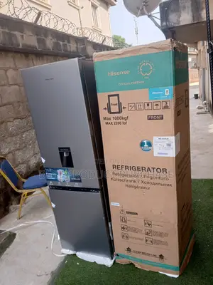 New Hisense 264l Bottom Freezer Double Door Rd-35dcb Water Dispenser