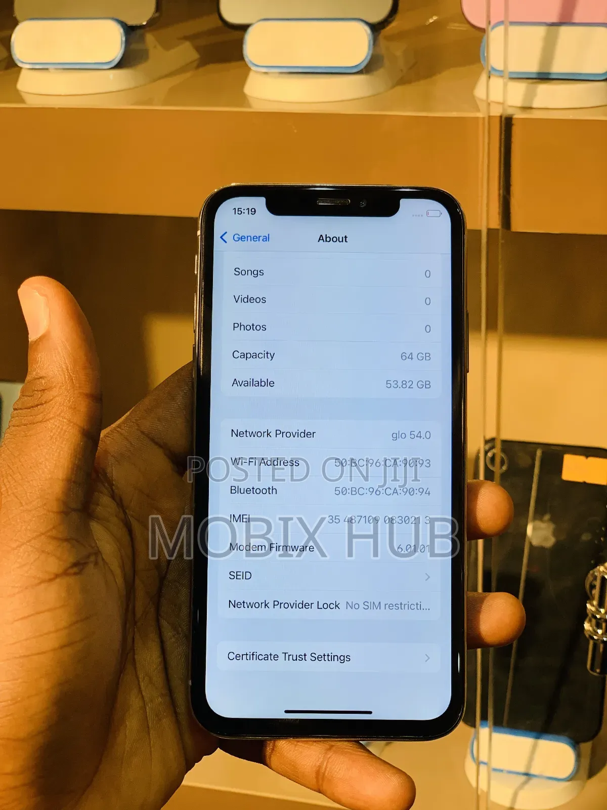 Apple iPhone X 64 GB White