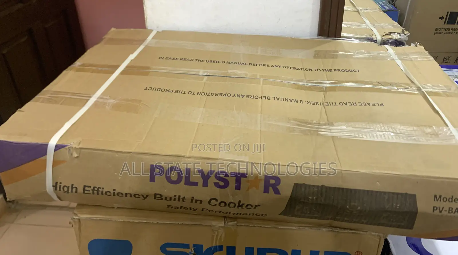 Polystar 5-Flame Gas Stove With Stable Pot Support