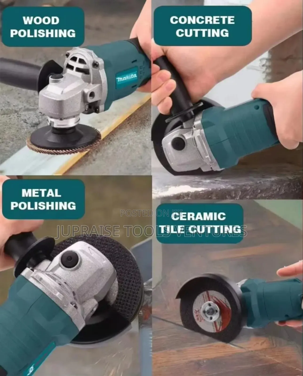 Rechargeable Cordless Angel Grinder