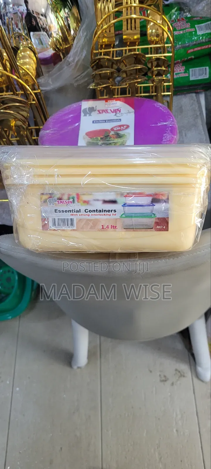 Essential Containers (3 Pcs) (Food Container)