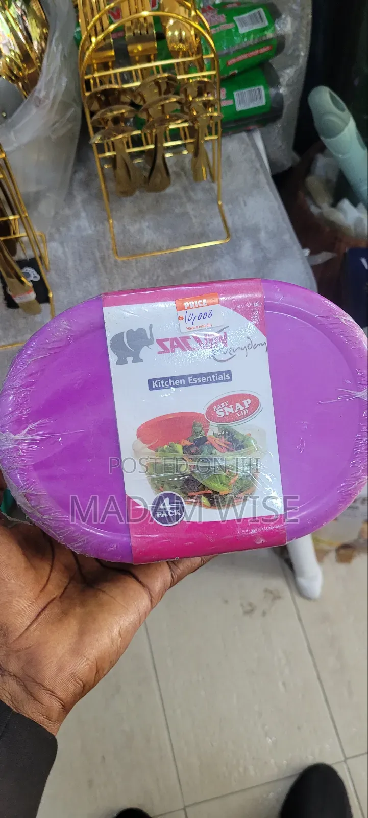 Essential Containers (3 Pcs) (Food Container)
