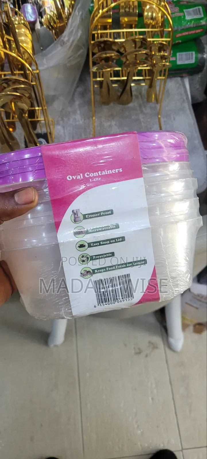 Essential Containers (3 Pcs) (Food Container)