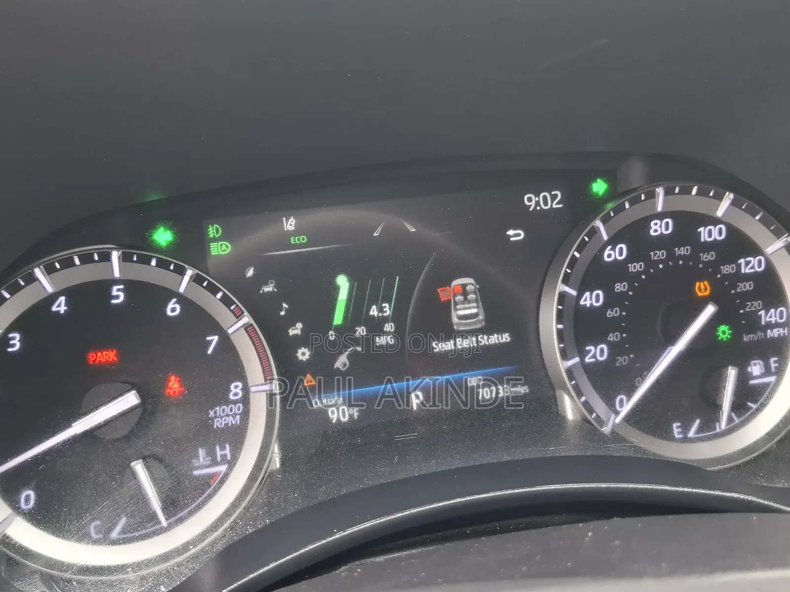 Toyota Highlander XLE 2022 Gray