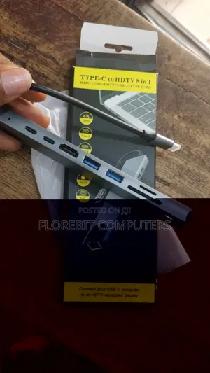 Typec to HDTV 8 in 1 Adapter