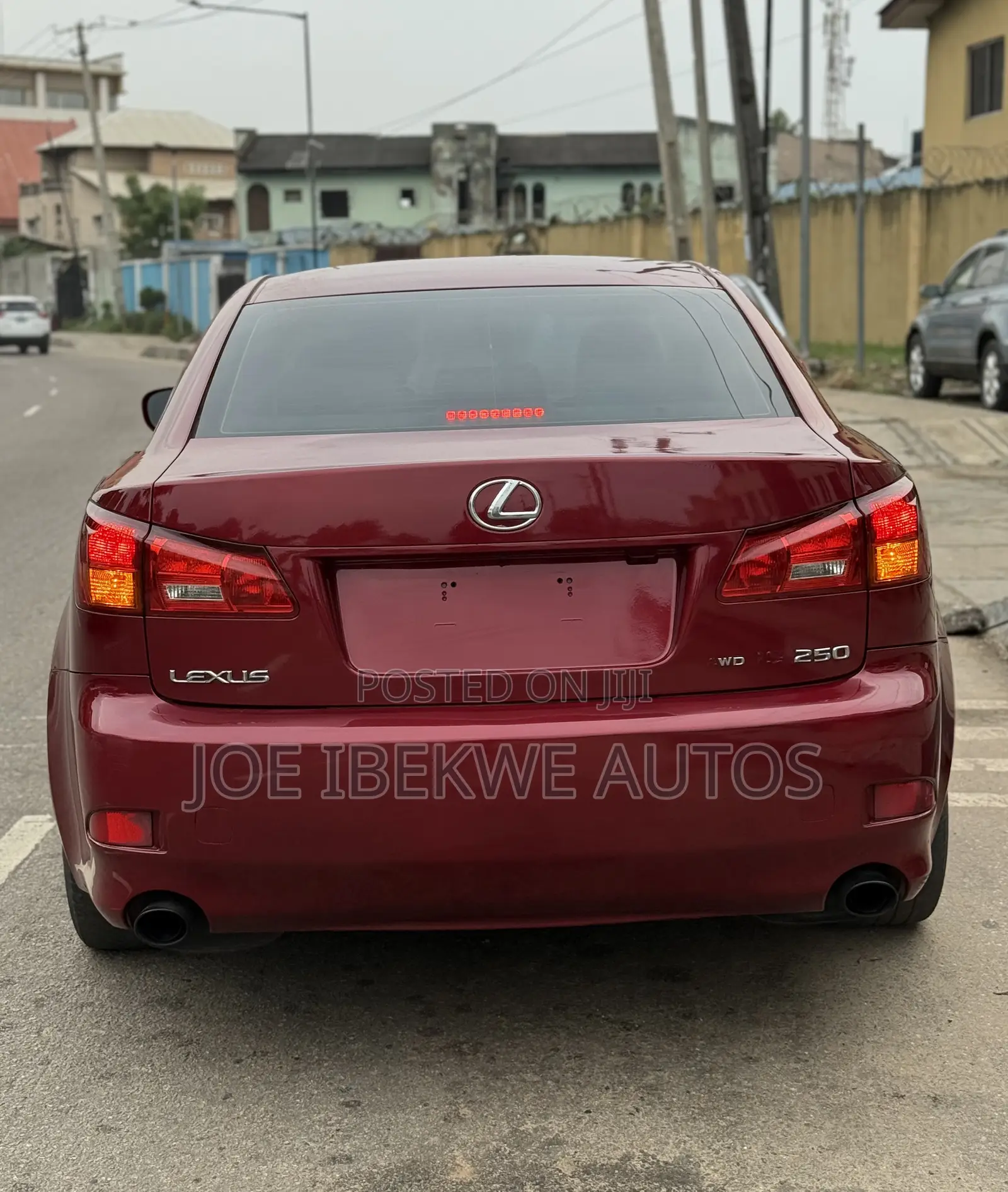 Lexus IS 250 2009 Red
