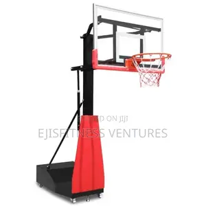 Movable Olympic Basketball Stand (Pair)