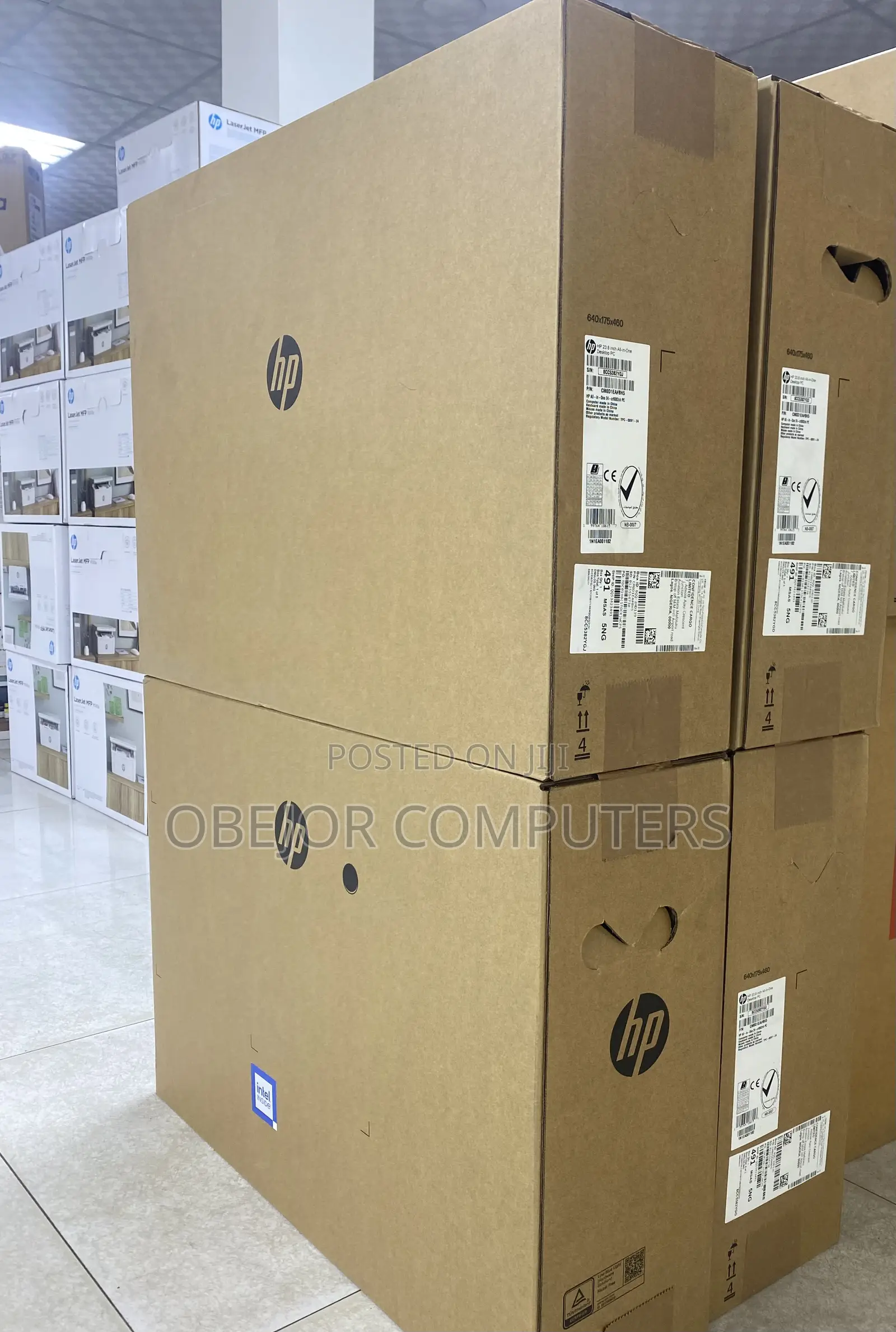 New Desktop Computer HP AiO 24 8GB Intel Core I3 SSD 256GB