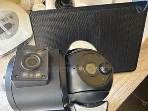 Ubox New 4g Dual Lens Solar CCTV Camera (Floodlight)