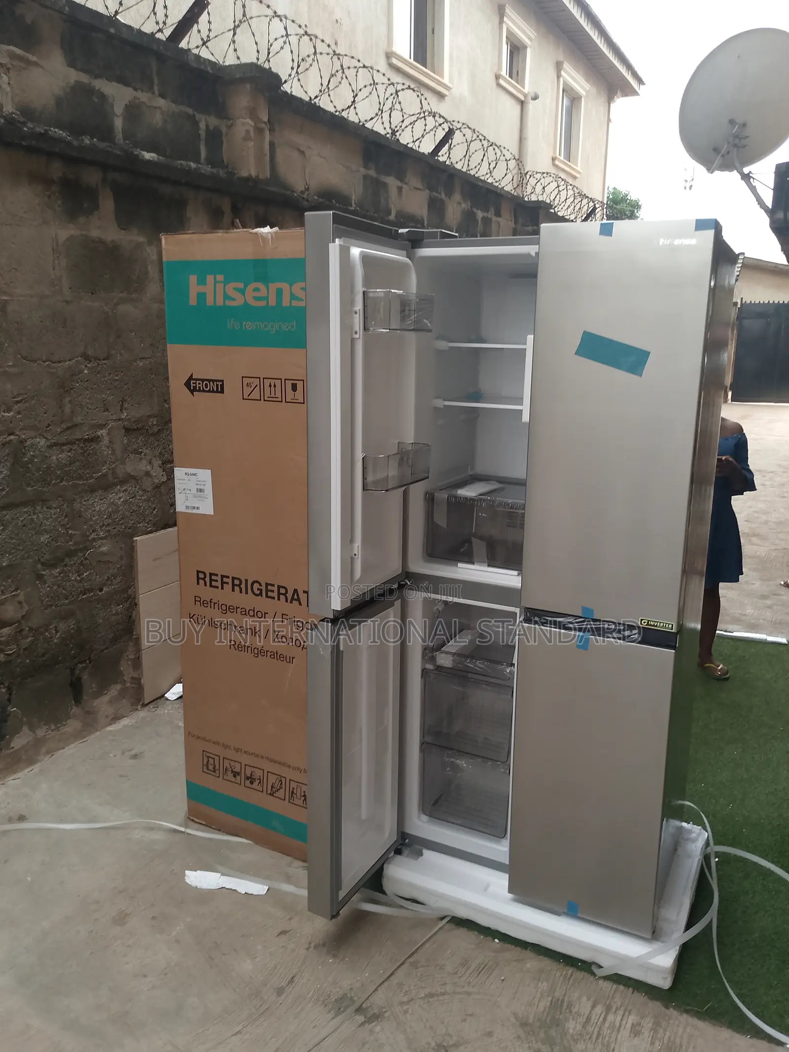 Hisense Cross Door 427l – Tested Working