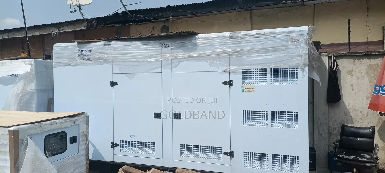 500kva Silent Perkins Standby Generator