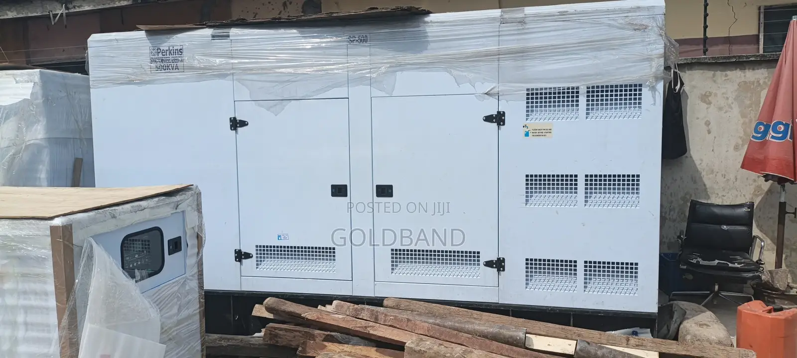 500kva Perkins Soundproof Generator Set