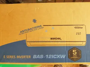 Bruhm Inveter a/C 1.5hp 100%Copper With Installation Kit
