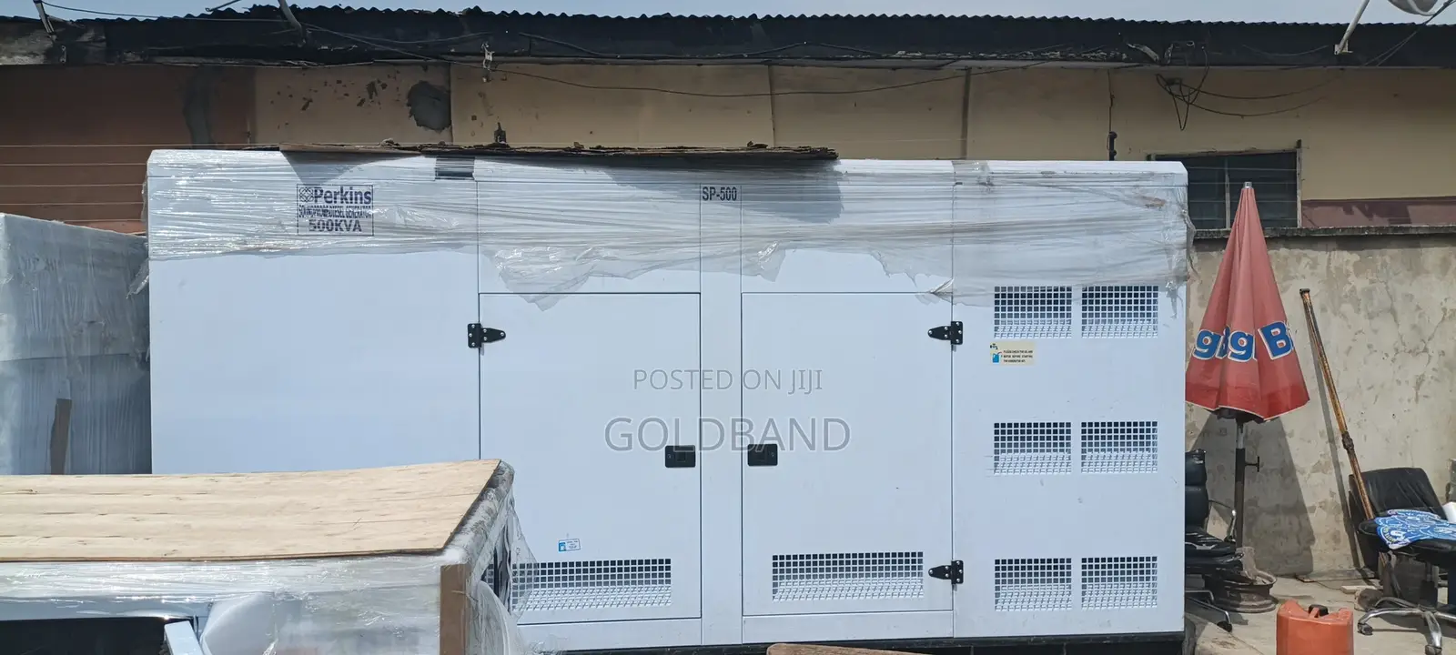 Perkins 500kva Silent Backup Power Generator